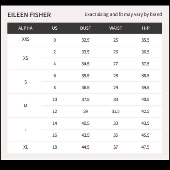 - Eileen Fisher xs long sleeve striped top - Picture 5 of 5